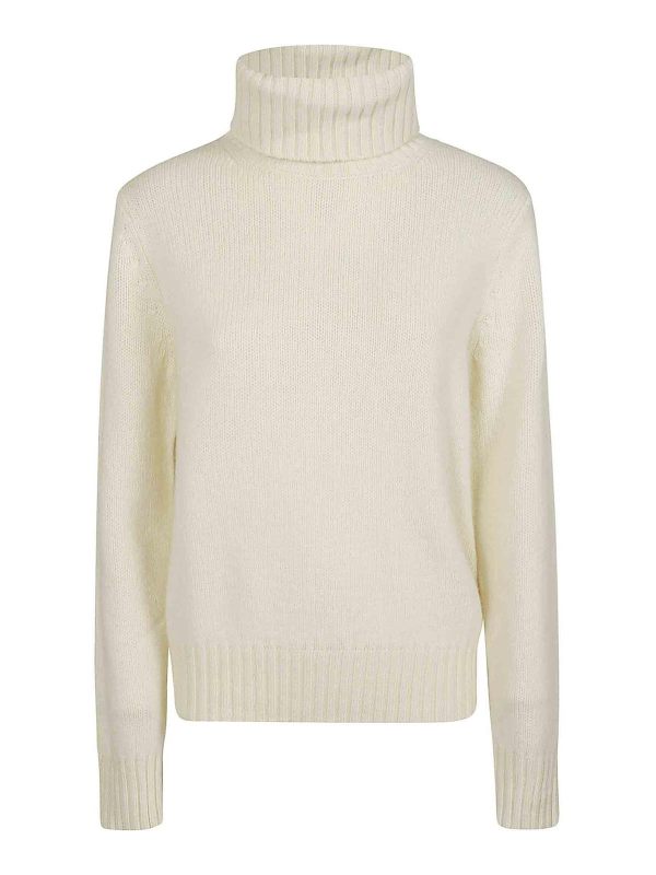 Polo Ralph Lauren Pull Col Bateau - Crème