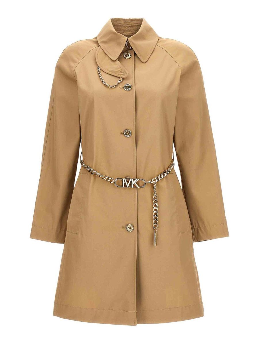 Michael Kors Manteau Court - Beige
