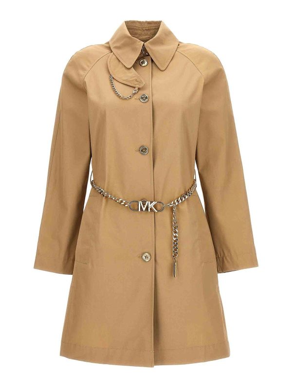 Michael Kors Manteau Court - Beige