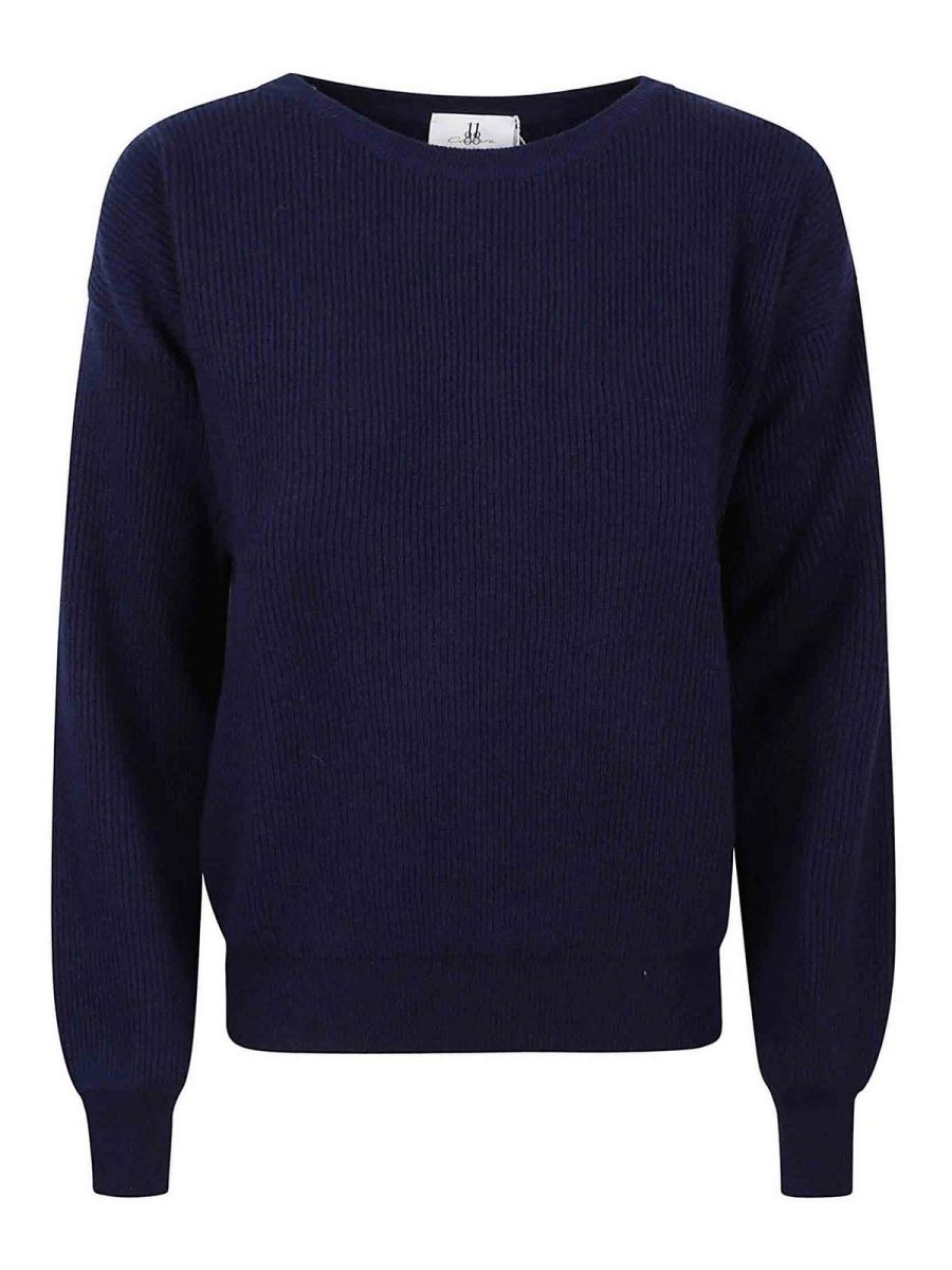 Eleven88 Pull Col Roulé - Bleu