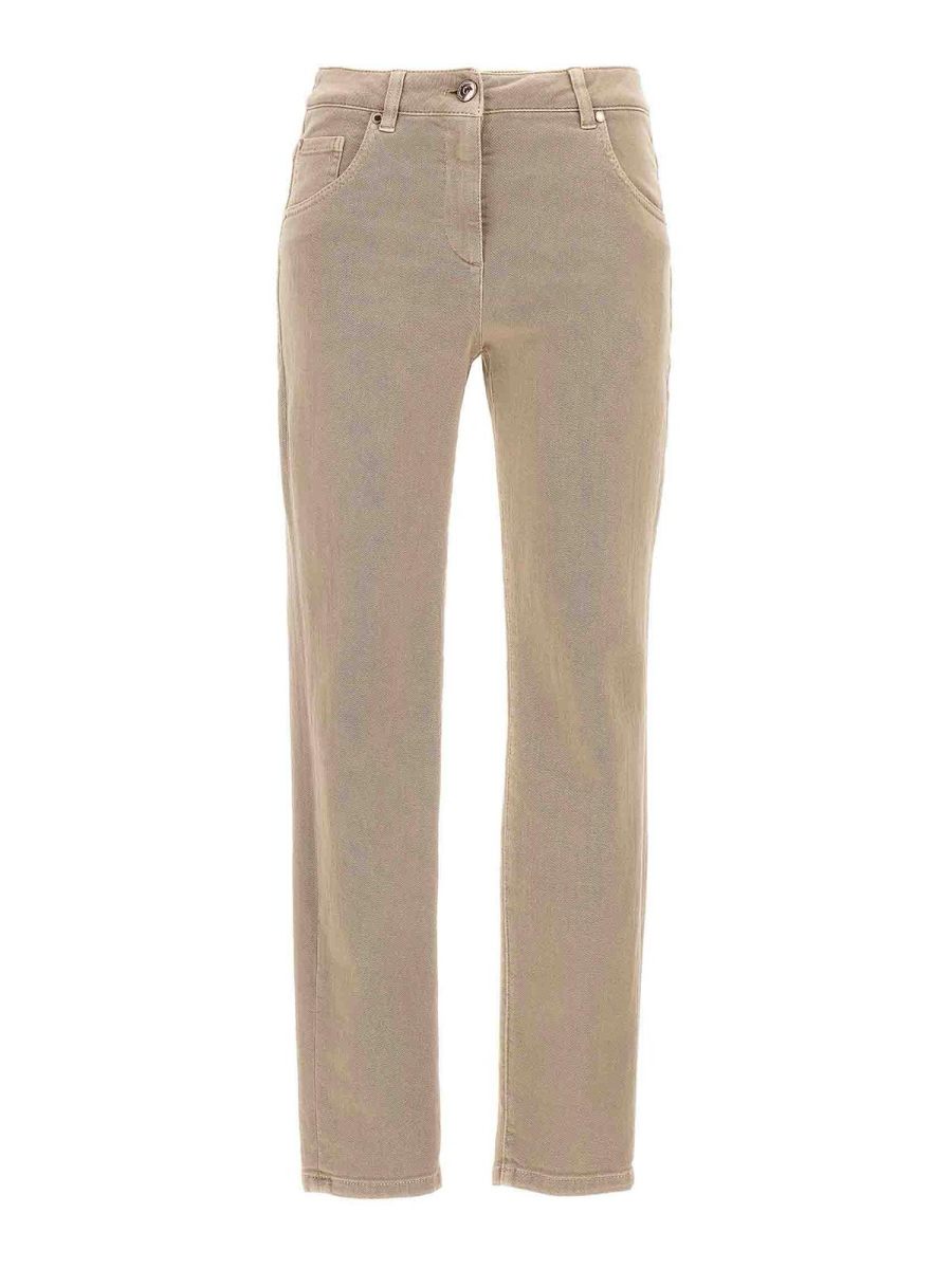 Brunello Cucinelli Jean Droit - Beige