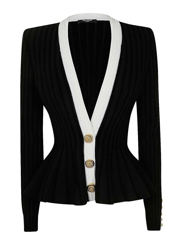 Balmain Veste Casual - Noir