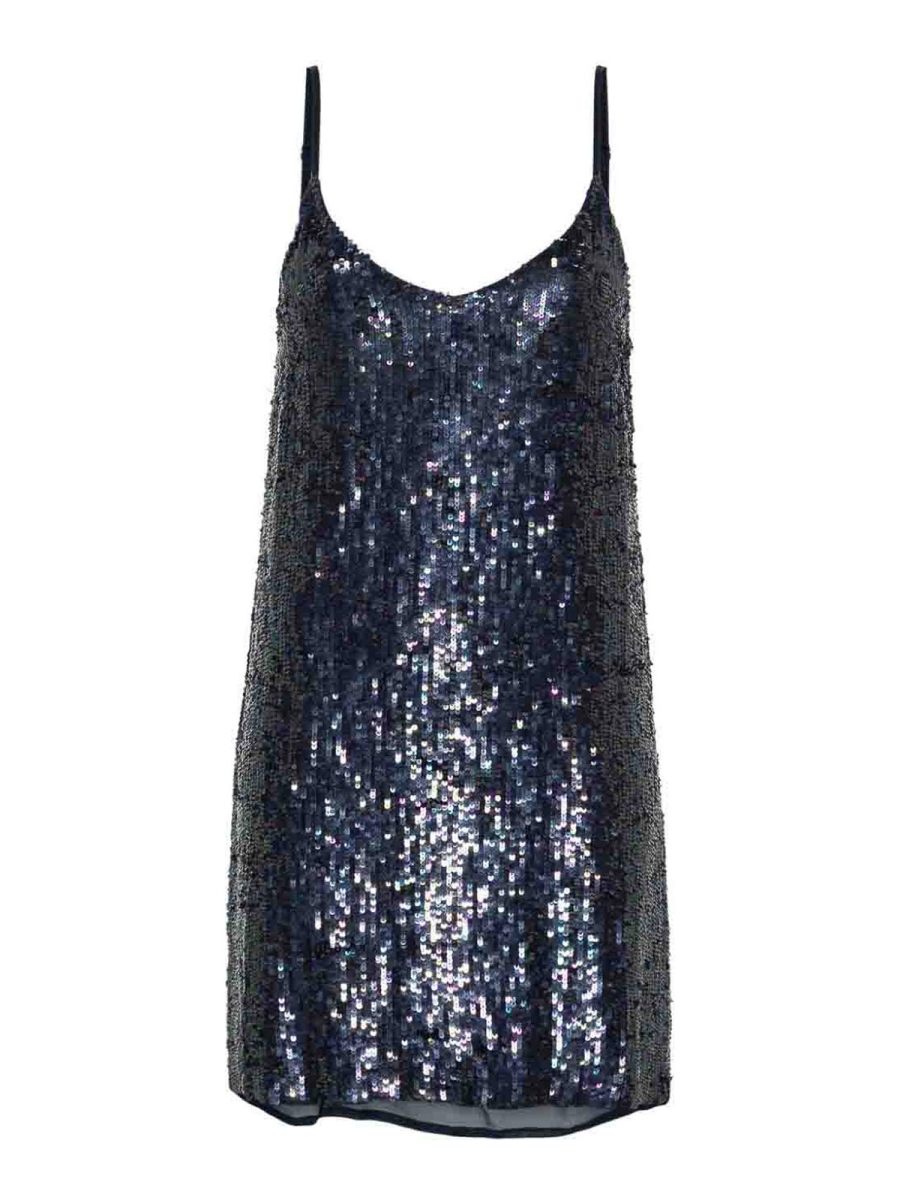 P. A.R. O.S. H. Robe Courte - Bleu