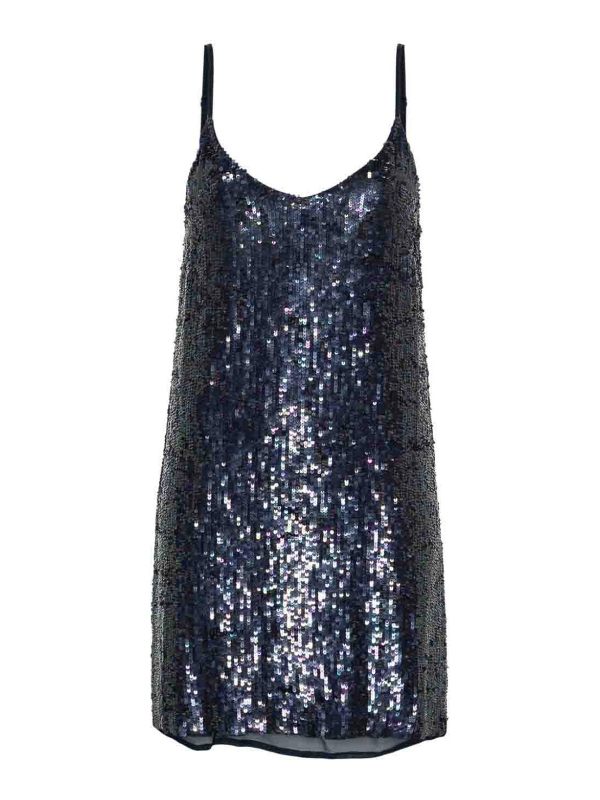 P. A.R. O.S. H. Robe Courte - Bleu