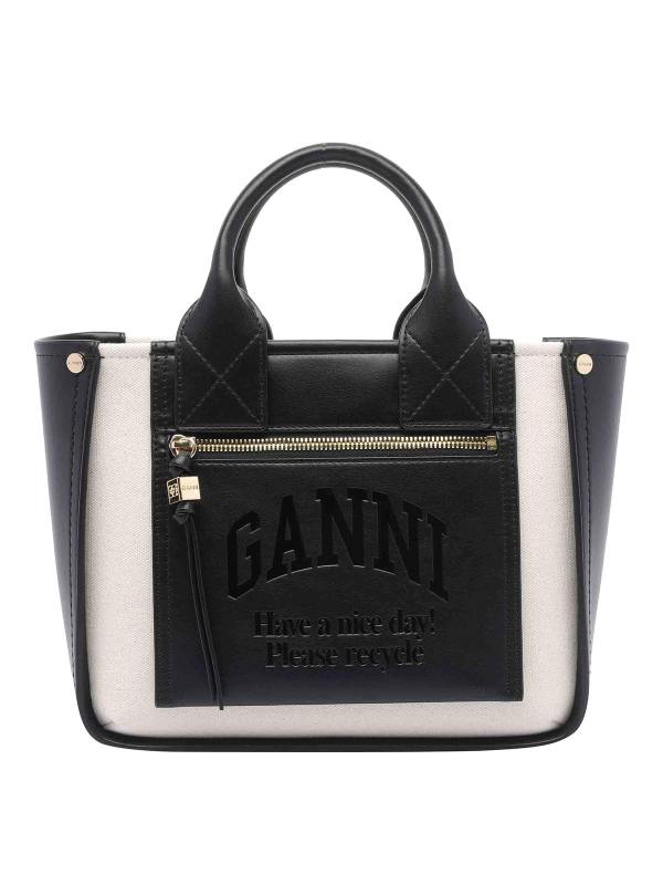 Ganni Sac Cabas - Noir
