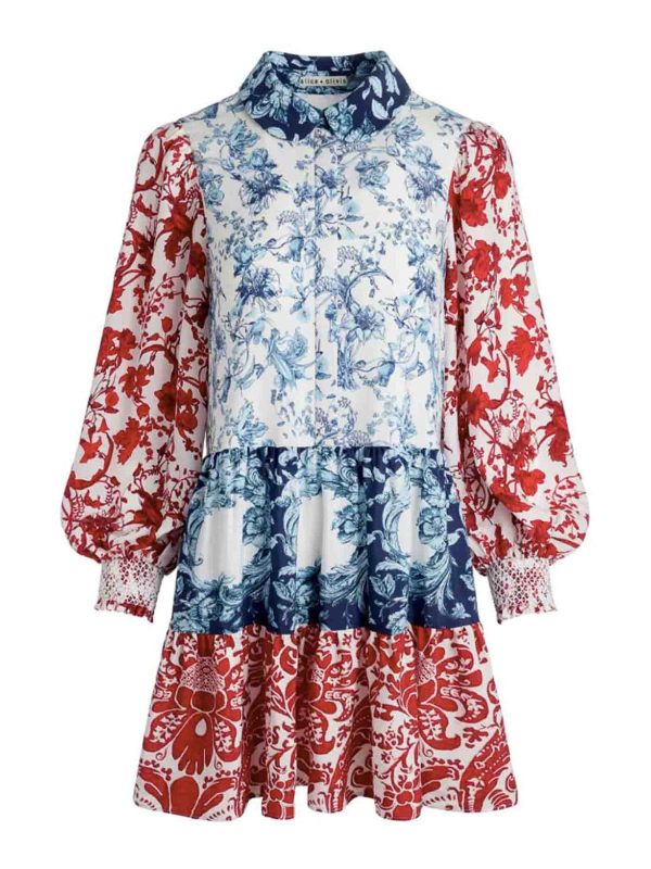 Alice+Olivia Robe Au Genou - Multicolore