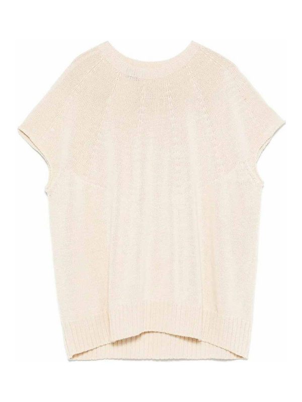 Fabiana Filippi Pull Col Rond - Blanc