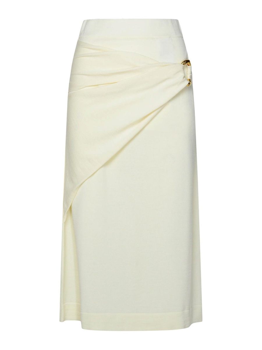 Jil Sander Jupe Longue - Blanc