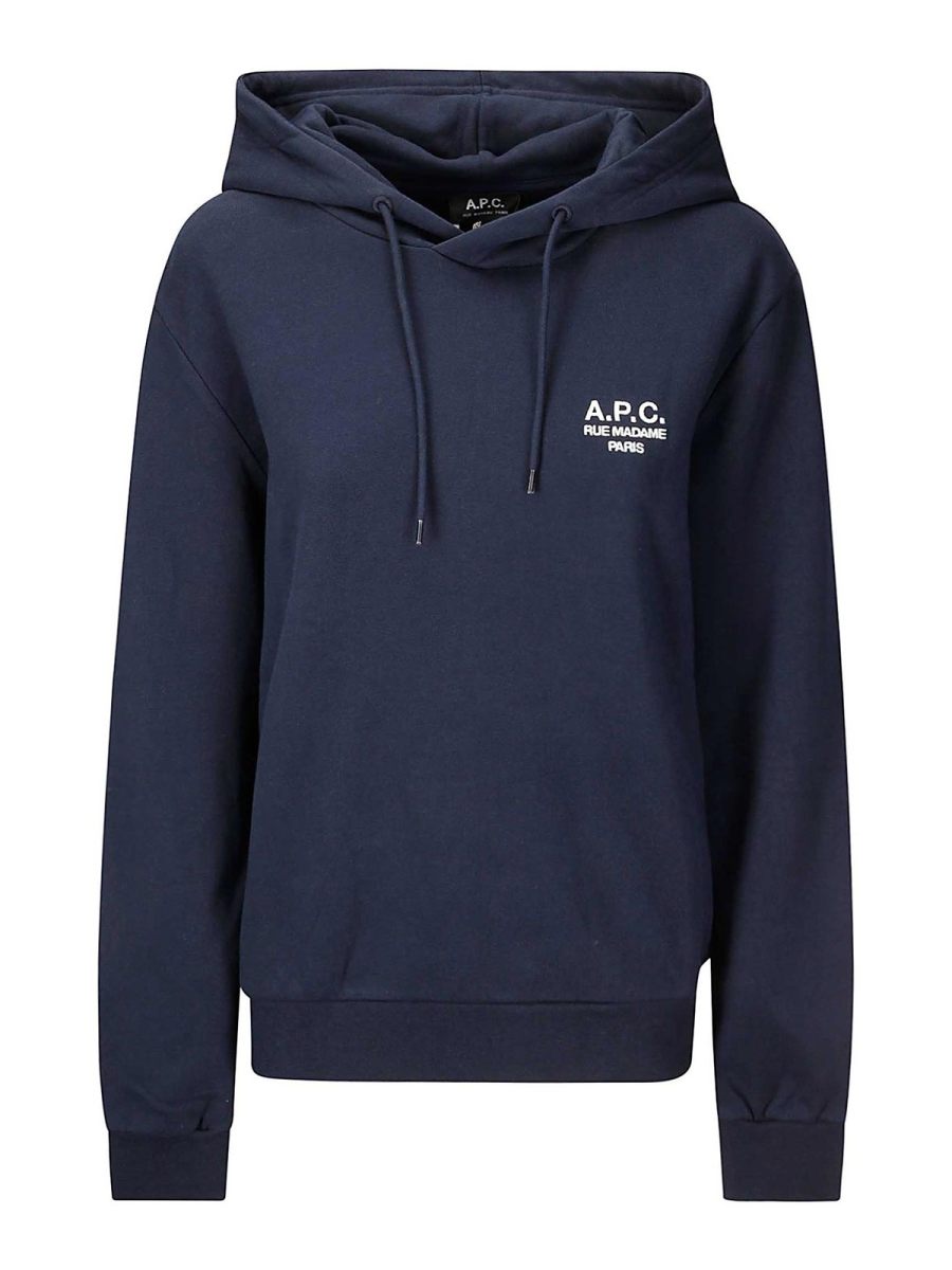 A. P.C. Sweat-Shirts - Bleu Foncé
