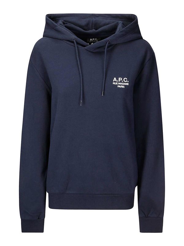 A. P.C. Sweat-Shirts - Bleu Foncé
