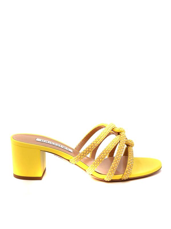 Aquazzura Sandales - Jaune