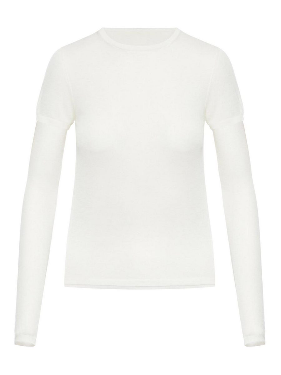 Toteme Pull Col Rond - Vert Clair