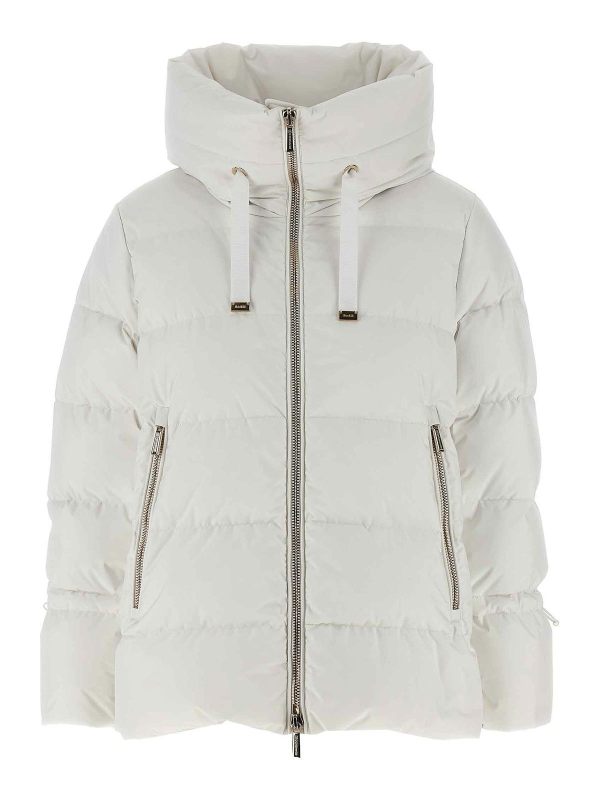Moorer Blouson Rembourré - Blanc