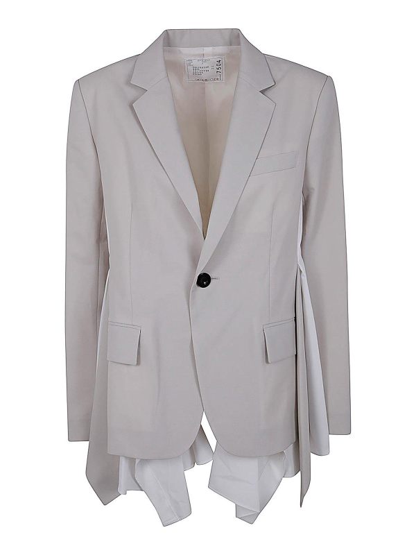 Sacai Veste Casual - Couleur Chair