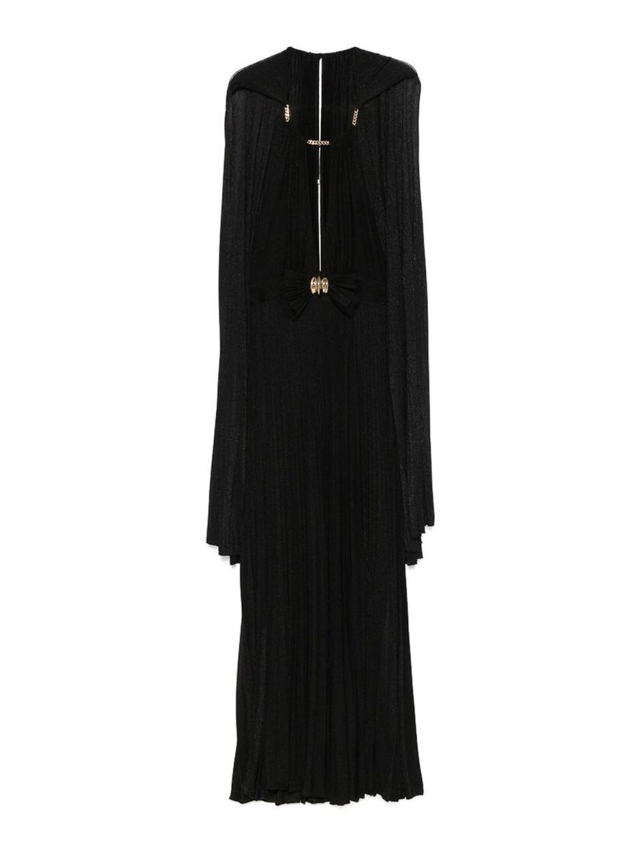 Elisabetta Franchi Robe Au Genou - Noir
