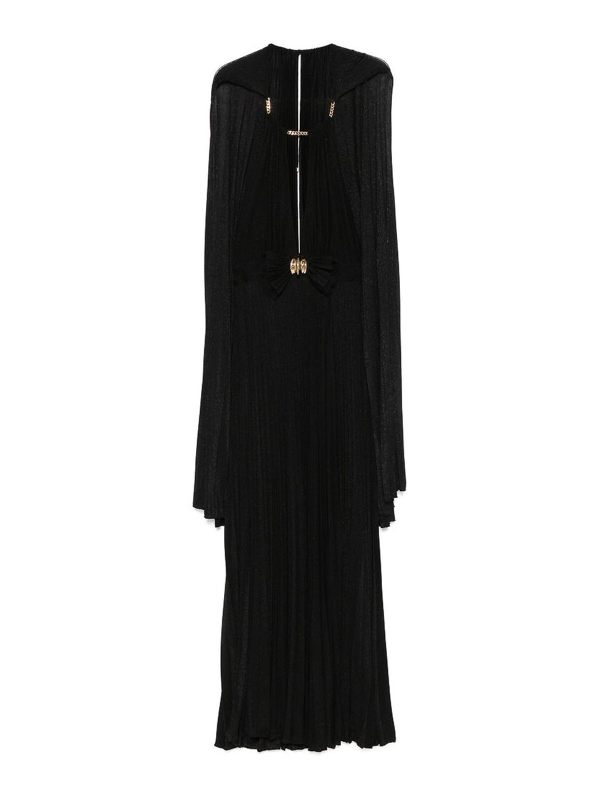 Elisabetta Franchi Robe Au Genou - Noir