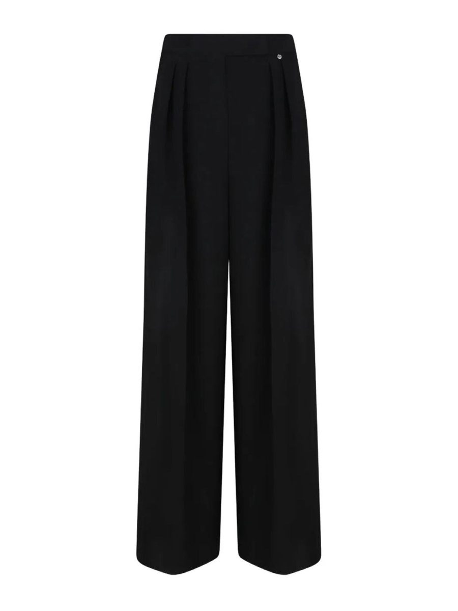 Nissa Pantalons Décontractés - Noir