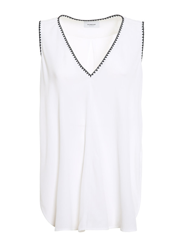 Dondup Top - Blanc