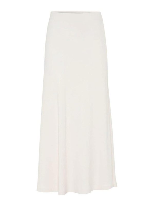 Brunello Cucinelli Jupe Midi - Blanc
