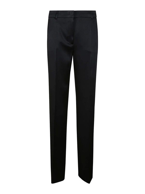 Alberta Ferretti Pantalons Décontractés - Noir