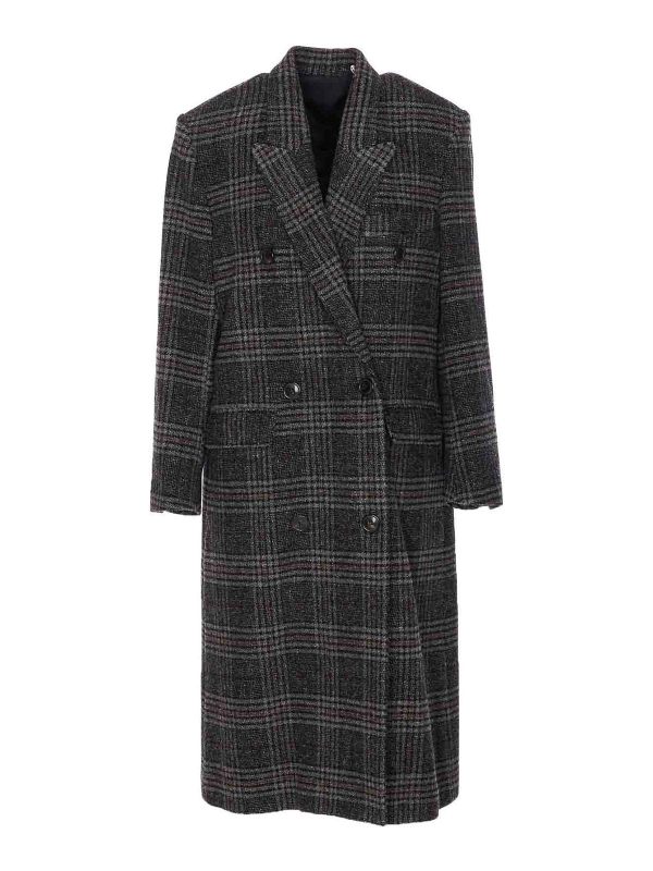 Isabel Marant Etoile Manteau Court - Gris