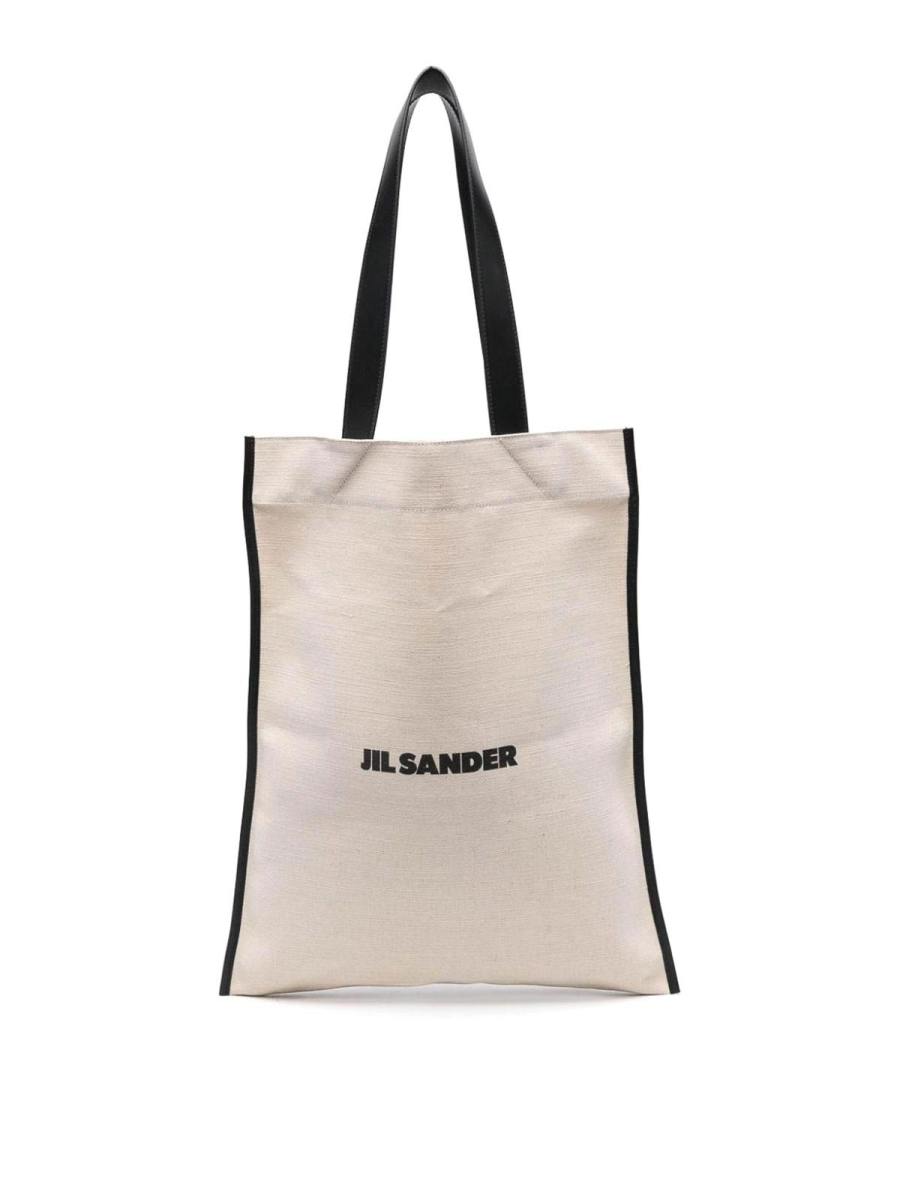Jil Sander Sac Cabas - Blanc