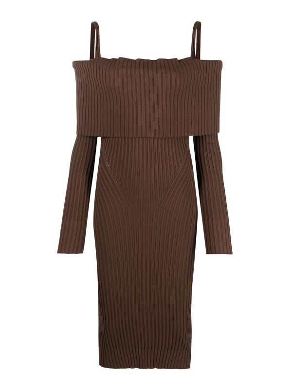 Andreādamo Maxi Robe - Marron