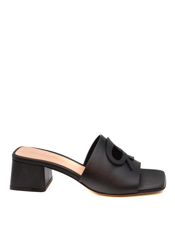 Gianvito Rossi Sandales - Noir