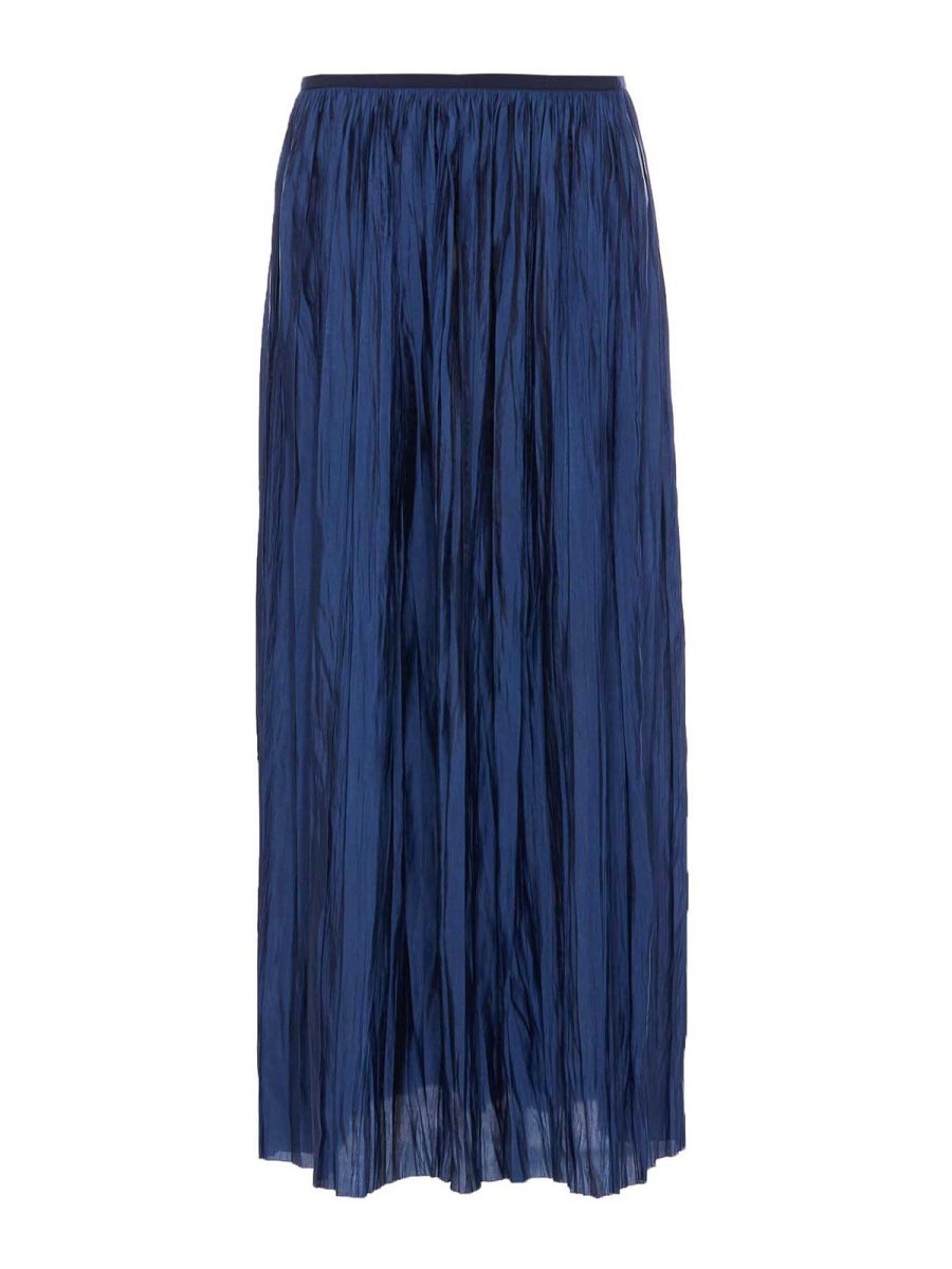Roberto Collina Jupe Midi - Bleu