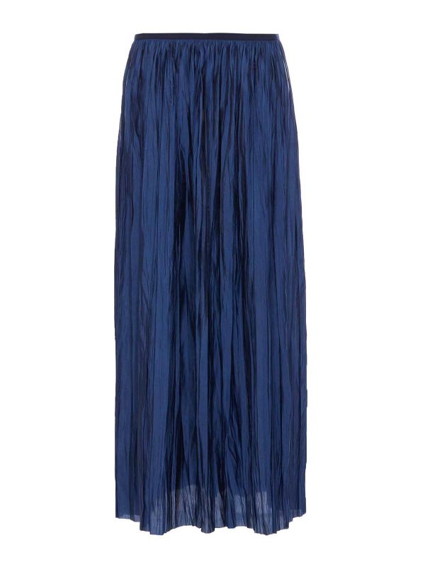Roberto Collina Jupe Midi - Bleu