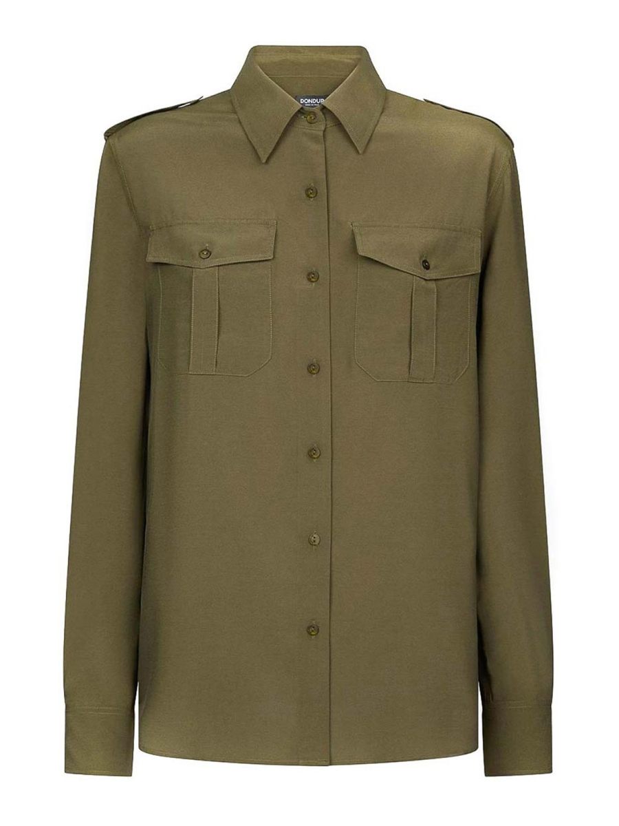 Dondup Chemise - Vert
