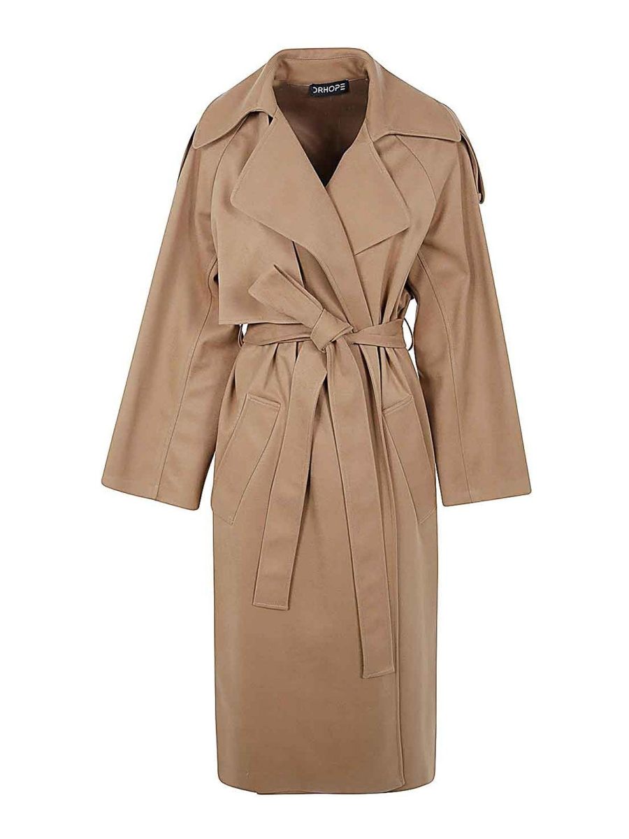 Drhope Trench-Coat - Couleur Chair