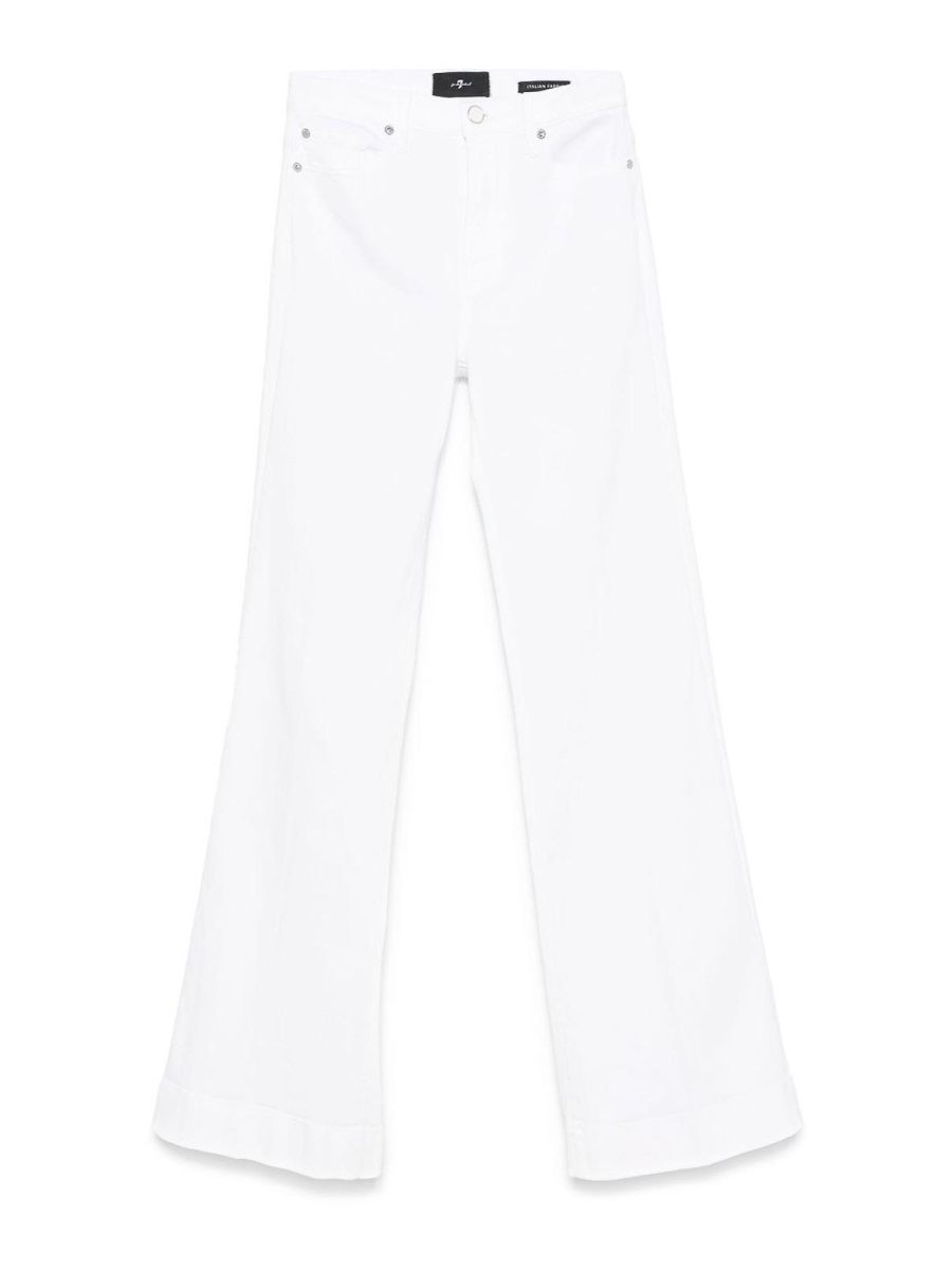 7 For All Mankind Jean Bootcut - Blanc