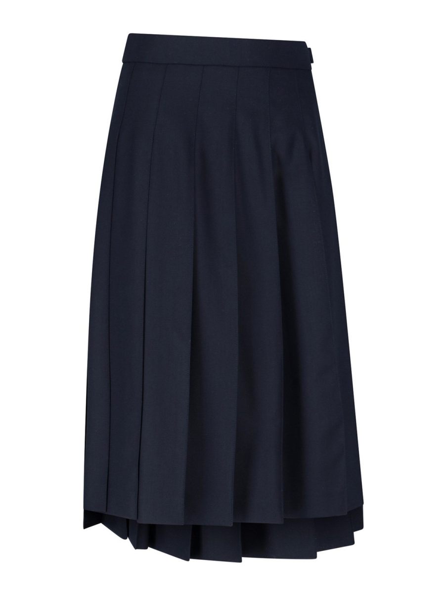 Thom Browne Jupe Midi - Bleu