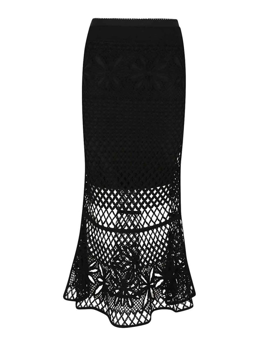 Pinko Jupe Midi - Noir