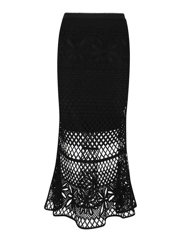 Pinko Jupe Midi - Noir