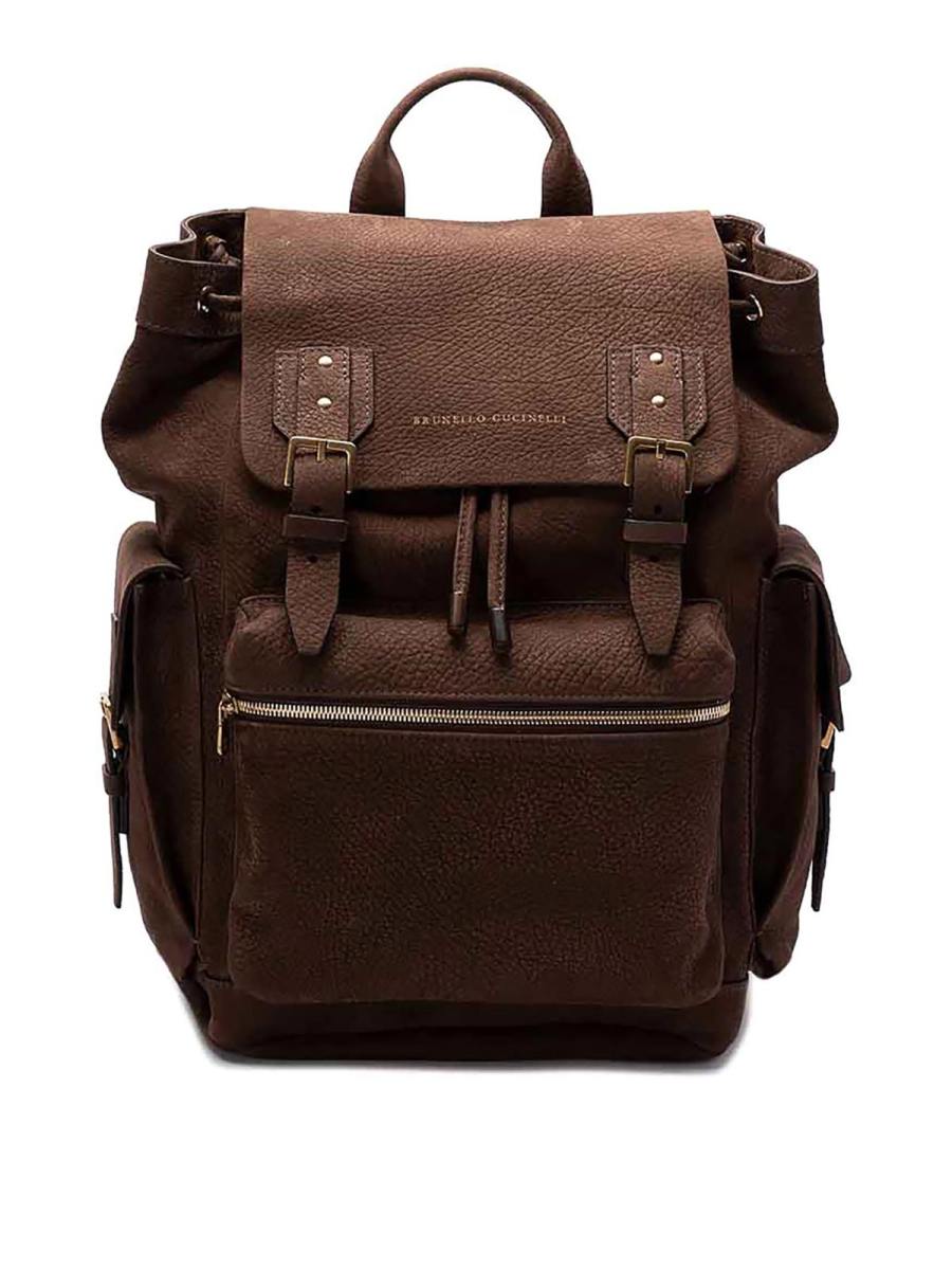 Brunello Cucinelli Sac À Dos - Marron