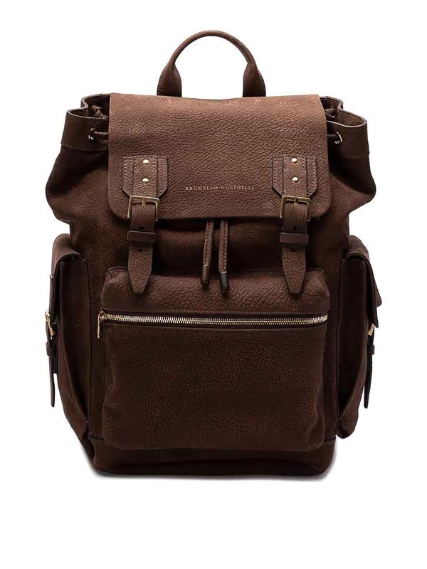 Brunello Cucinelli Sac À Dos - Marron