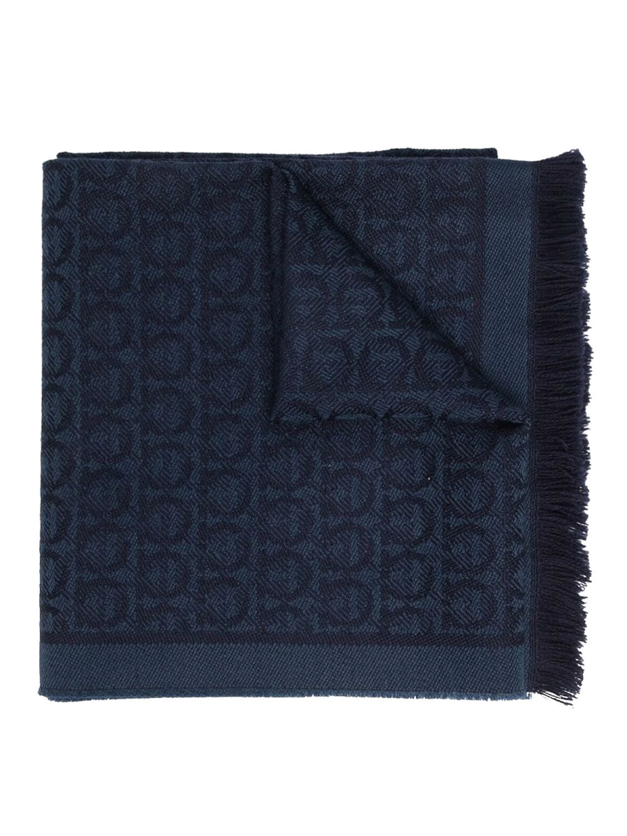 Ferragamo Écharpe - Bleu