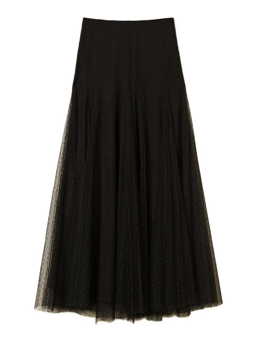 Twinset Jupe Midi - Noir