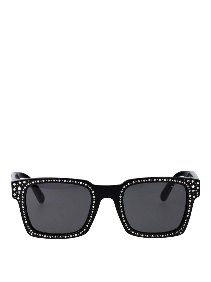 Moncler Lunettes De Soleil - Noir