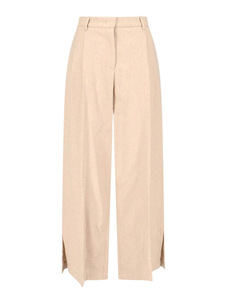 The garment Pantalon Couturier - Beige
