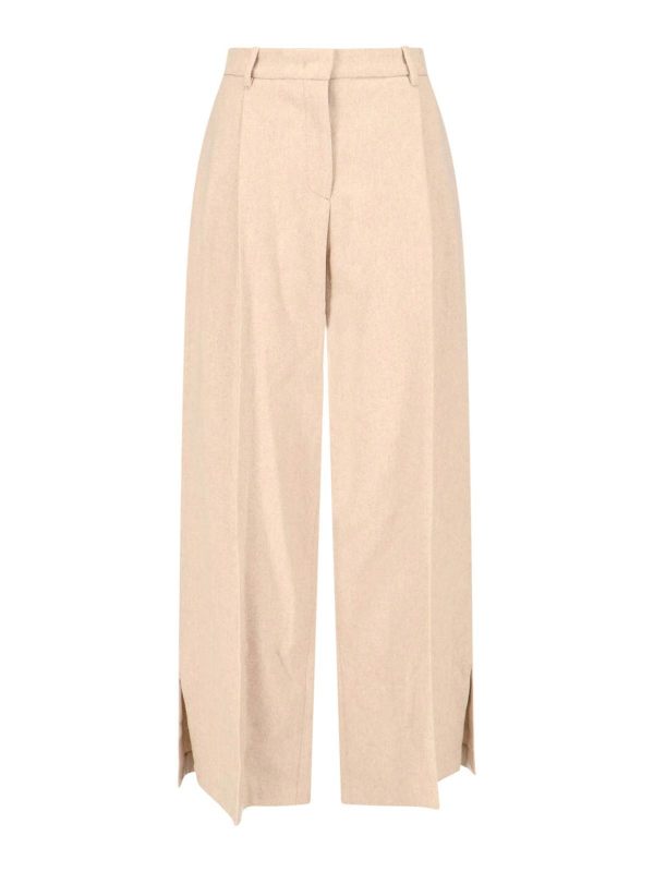The garment Pantalon Couturier - Beige