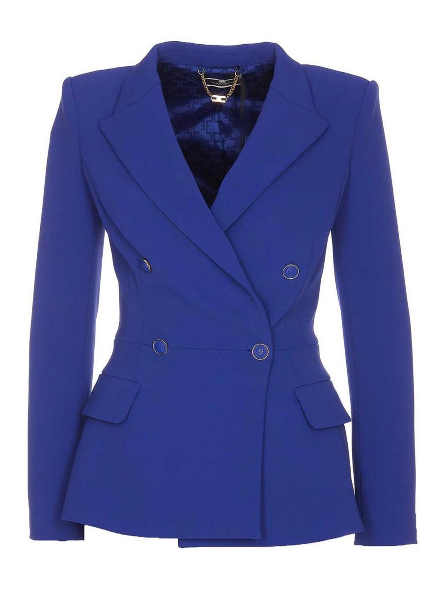 Elisabetta Franchi Blazer - Bleu