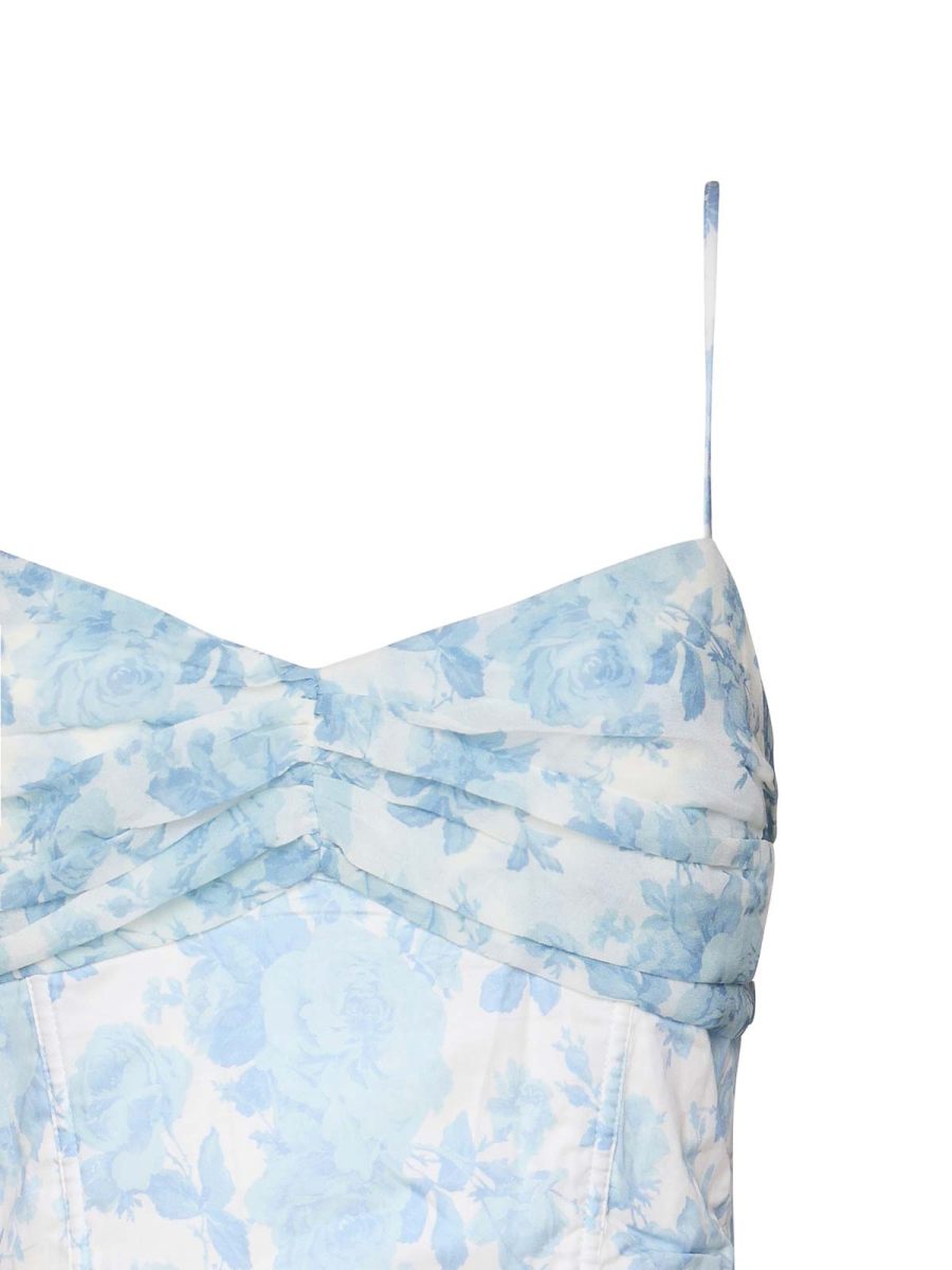 For Love & Lemons Top - Bleu