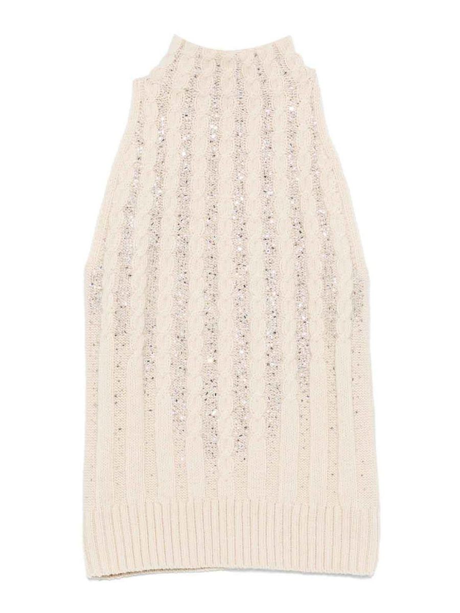 Ermanno Scervino Top - Beige
