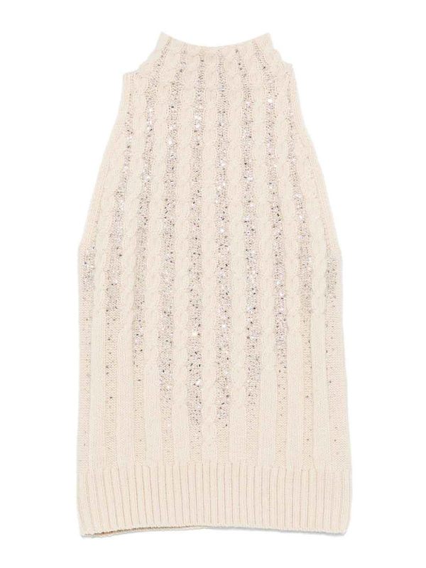 Ermanno Scervino Top - Beige