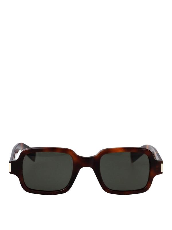 Saint Laurent Lunettes De Soleil - Marron