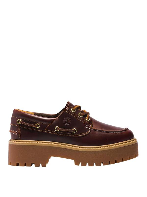 Timberland Chaussures À Lacets - Marron