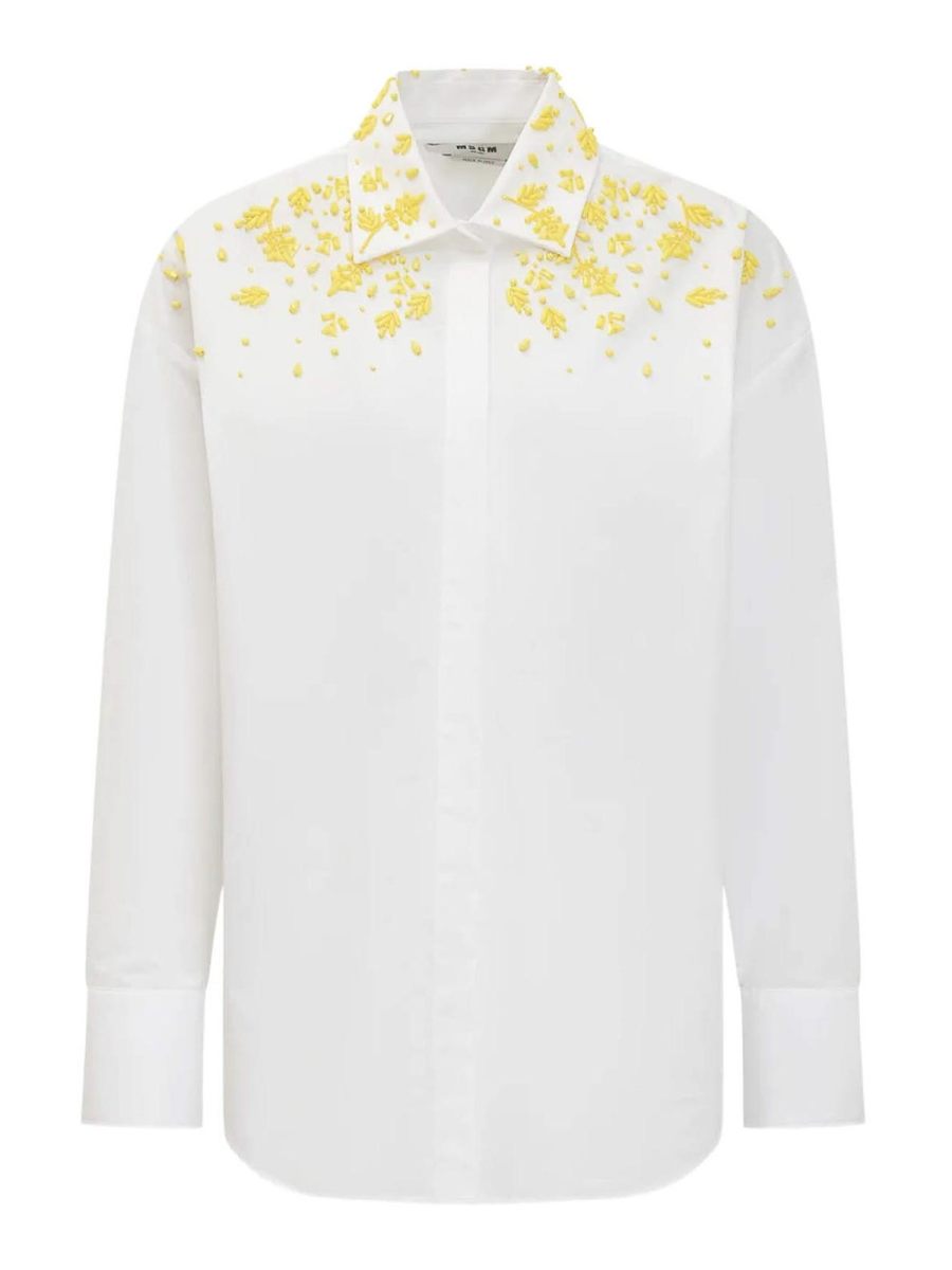 M. S.G. M. Chemise - Blanc
